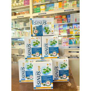 Viên uống Sinus For hỗ trợ giảm triệu chứng đau xoang, đau xoang vùng tráng, viêm mũi dị ứng