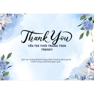 Thư cảm ơn , thẻ bảo hành Yến tees2