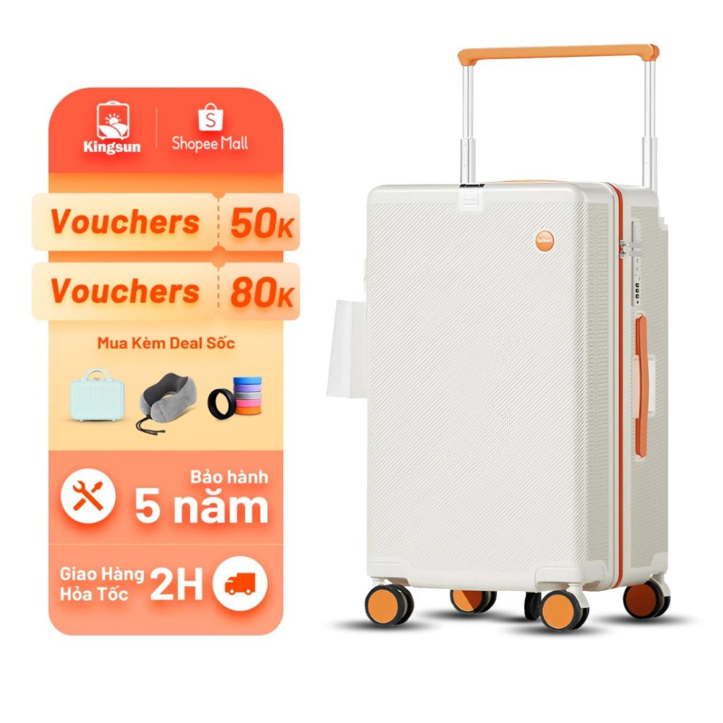 Vali Kéo Thanh Kéo Mở Rộng K9 Size 20/26 Chất Liệu Nhựa ABS+PC Cao Cấp Bảo Hành 5 Năm.