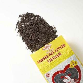 Cát Vệ Sinh 100% Từ Bã Cà Phê BMB Pet Litter Vietnam TÚI 8L Cát Cho Mèo Siêu Khử Mùi, Siêu Thấm Hút
