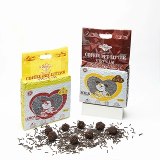 Cát Vệ Sinh 100% Từ Bã Cà Phê BMB Pet Litter Vietnam TÚI 8L Cát Cho Mèo Siêu Khử Mùi, Siêu Thấm Hút
