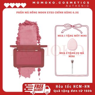 61 Má Moon Eyes Phấn Má Hồng MOONEYES BLUSH Dạng Bột má hồng mooneyes Color Romantic Collector Matte Mịn Tự Nhiên Lâu