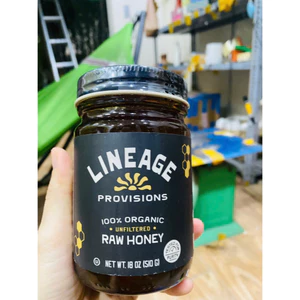 Mật ong thô hữu cơ 100% nguyên chất thu hoạch thủ công Lineage Provisions