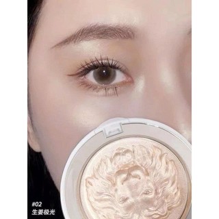 Phấn Bắt Sáng Sư Tử Lion Gloss Powder Highlight Mã 02 Mềm Mịn, Ánh Vàng ( Mẫu Cũ)