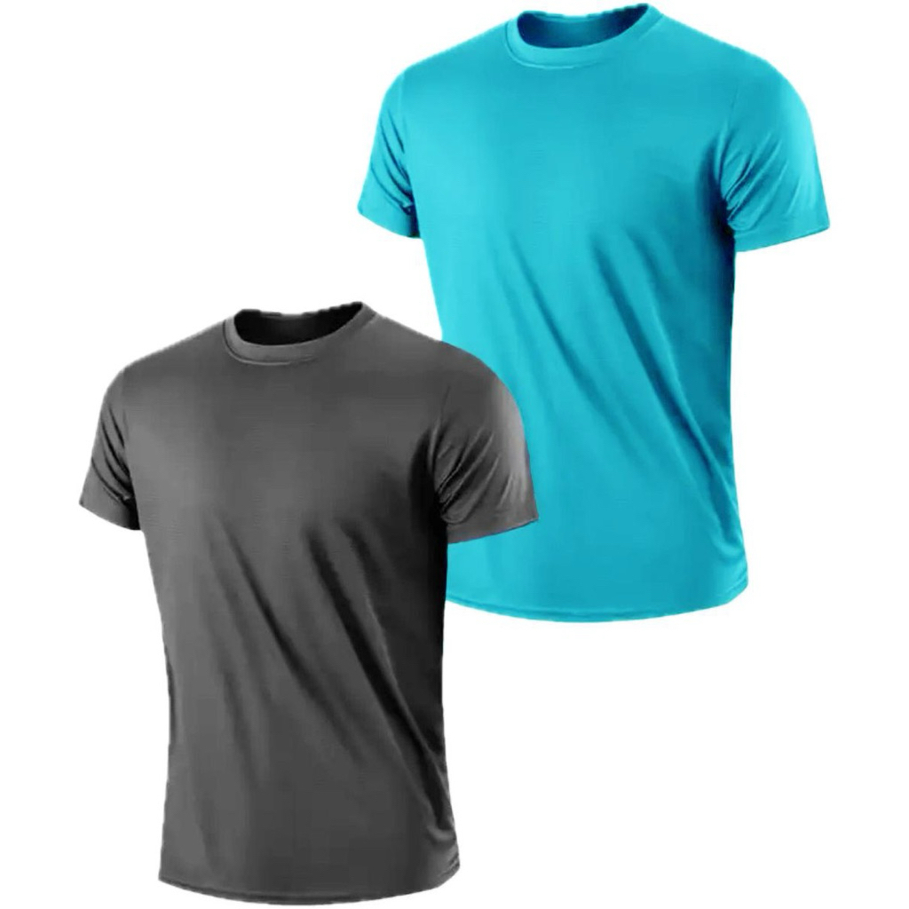Combo 2 Áo thể thao nam thun mềm siêu mịn co giãn không nhăn không xù tốt áo mặc nhà đi chơi Shop Thể Thao Kute