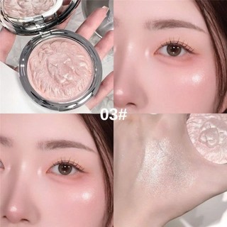 Phấn Bắt Sáng Sư Tử Lion Gloss Powder Highlight Mã 03 Mềm Mịn, Ánh Hồng ( Mẫu Cũ)