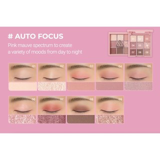 Màu Mắt 9 Korea Multi Eye Color Pallette Chính Hãng Overtake (Bán hàng thanh lý/Clearance sales)