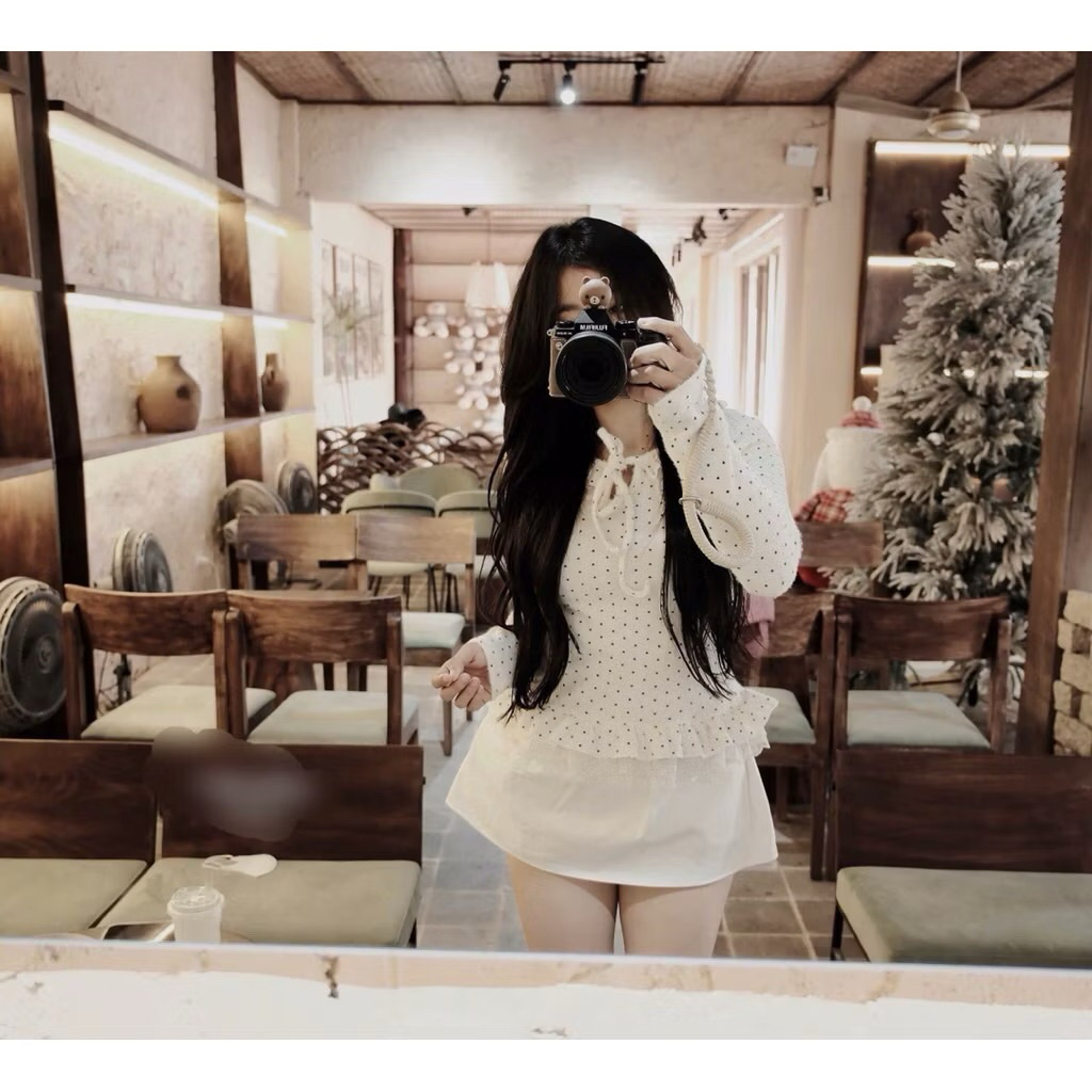 [𝐒𝐮𝐙𝐲] Áo Thun Lông Chấm Bi Mịn QCCC Loại 1 (48-55kg)