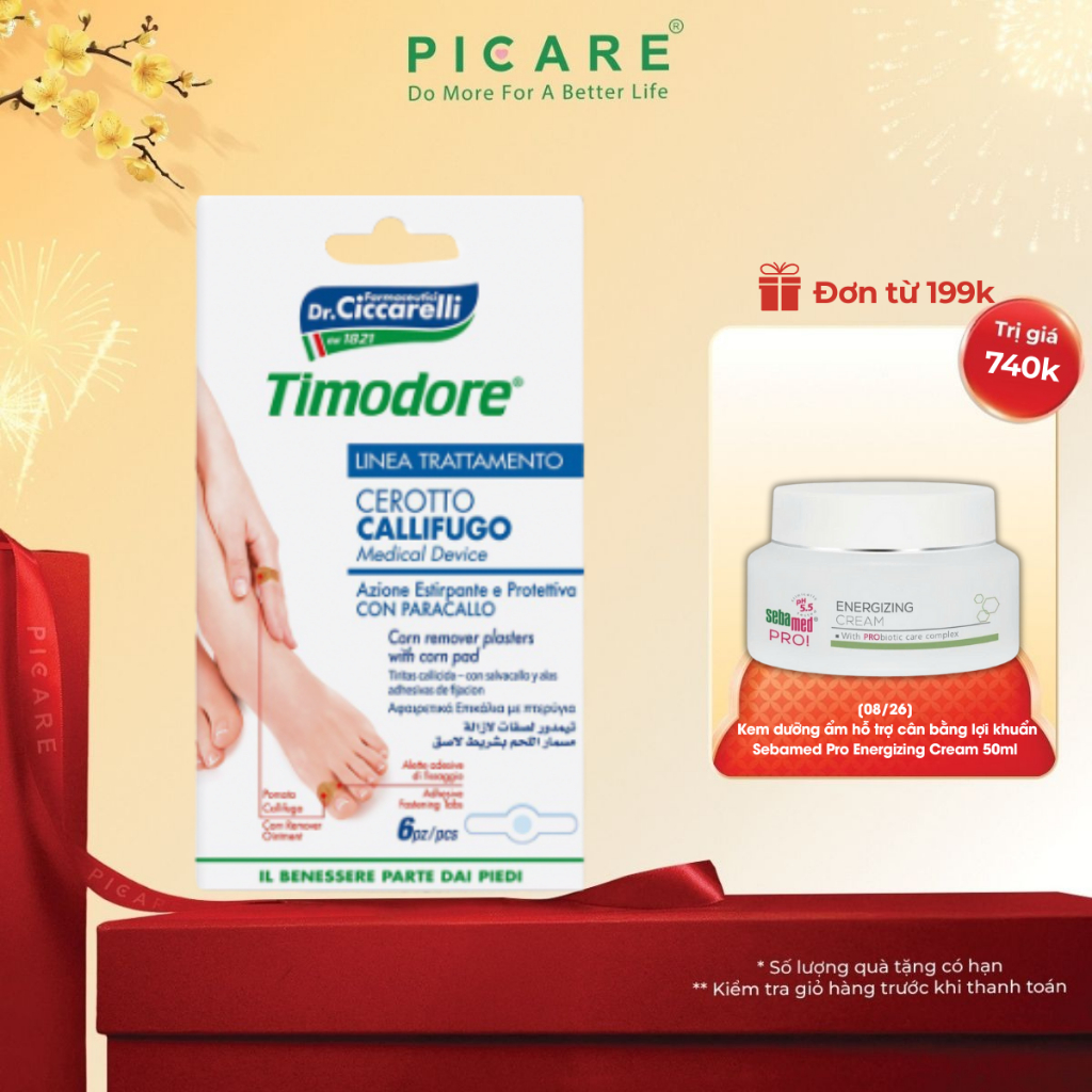 Miếng dán loại bỏ mụn cóc Timodore Corn Removers Plasters For Hard ...