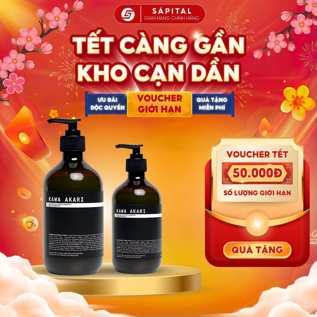 Dầu gội Rusty Lab Kawa Akari – Nuôi dưỡng tóc chắc khoẻ, thành phần tự ...