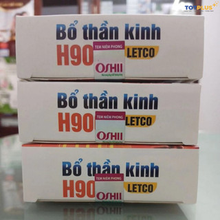 Bổ thần kinh H9000 Letco - Giúp giảm mệt mỏi, tê bì tay chân - Hộp 30 viên