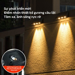 OOKAS Đèn năng lượng mặt trời, , Chống nước IP67 LED Đèn trang trí tòa nhà, sân vườn, tường