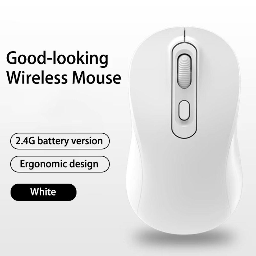 "Chuột Không Dây 2.4G : Thiết Kế Ngọt Ngào, Lặng Lẽ Dành Cho Laptop & PC"