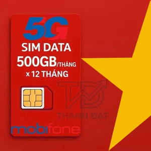 SIM VIETTEL VINAPHONE MOBIFONE 500GB/THÁNG 12T5G125 U1500 12MDT150 12FHN F12HCM 1000GB [CÓ ESIM]