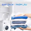 Combo 2 Túi Nước giặt xả Booster Đen 2in1 Hương Thiên Nhiên Tươi Mát Túi 3,7kg , lưu hương , sạch khuẩn ,mềm vải ,SẠCH