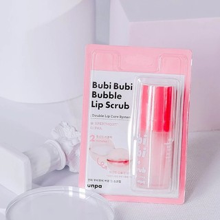 Tẩy da chết môi Bubi Bubi Bubble tẩy tê bào chết môi bubi Lip Scrub Hàn Quốc 10ml - Kosmi Beauty