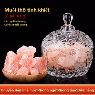 Hồng Himalaya Nguyên Chất Đá Muối Pha Lê - Trang Trí Nhà Cửa Giải Từ Quà Tặng Chuyển Nhà