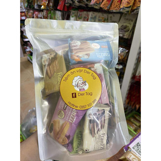 [sẵn hàng] 1kg bánh quy kẹp kem franzzi mix đủ vị như hình