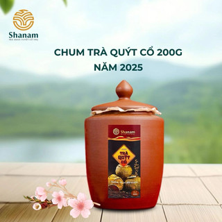 Chum Trà Quýt Cổ Shanam 200gr, Trà Shan Tuyết  Cổ Thụ, Giúp Ổn Định Đường Huyết, Giảm Ho