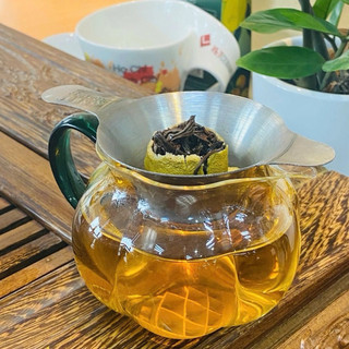 Chum Trà Quýt Cổ Shanam 200gr, Trà Shan Tuyết  Cổ Thụ, Giúp Ổn Định Đường Huyết, Giảm Ho