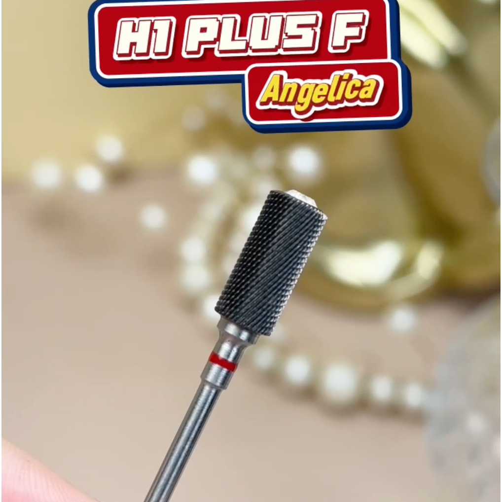 Đầu Mài Kim Cương H1plus-F Angelica - Phá Sơn Gel Không Gây Nóng Chất Liệu VONFRAM Cao Cấp