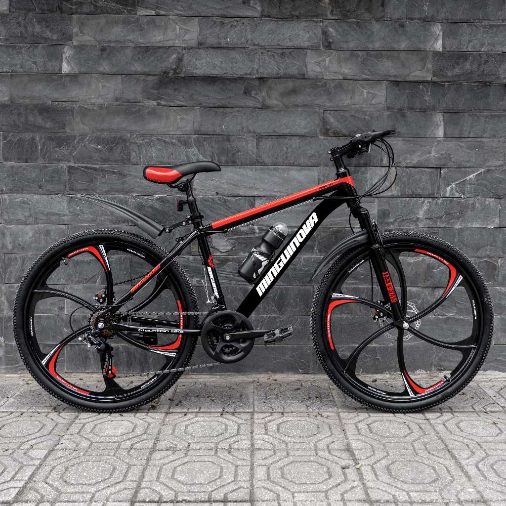 Xe Đạp Thể Thao Mingu Inova Promax - Khung Hợp Kim Thép Carbon, Phanh Đĩa Chắc Chắn, Tải Trọng 170kg