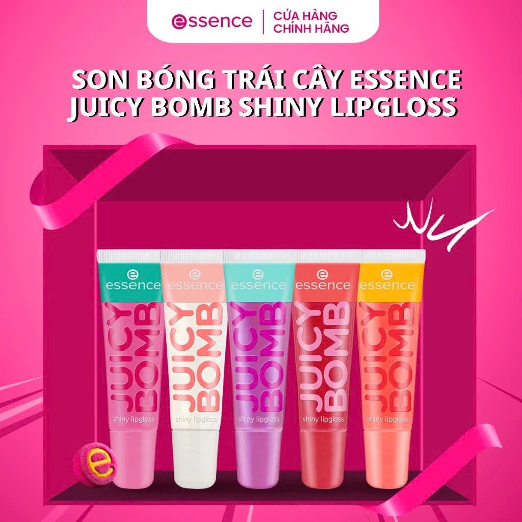 [QUÀ TẶNG NGẪU NHIÊN] Son bóng trái cây Essence Juicy Bomb Shiny Lipgloss  - HSD: 03/2027