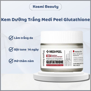Kem dưỡng Medi peel kem dưỡng trắng da MEDI PEEL Glutathione 600 White Cream 50g - Kosmi Beauty