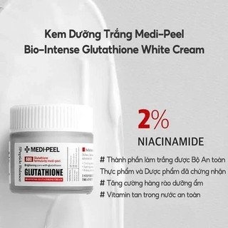 Kem dưỡng Medi peel kem dưỡng trắng da MEDI PEEL Glutathione 600 White Cream 50g - Kosmi Beauty