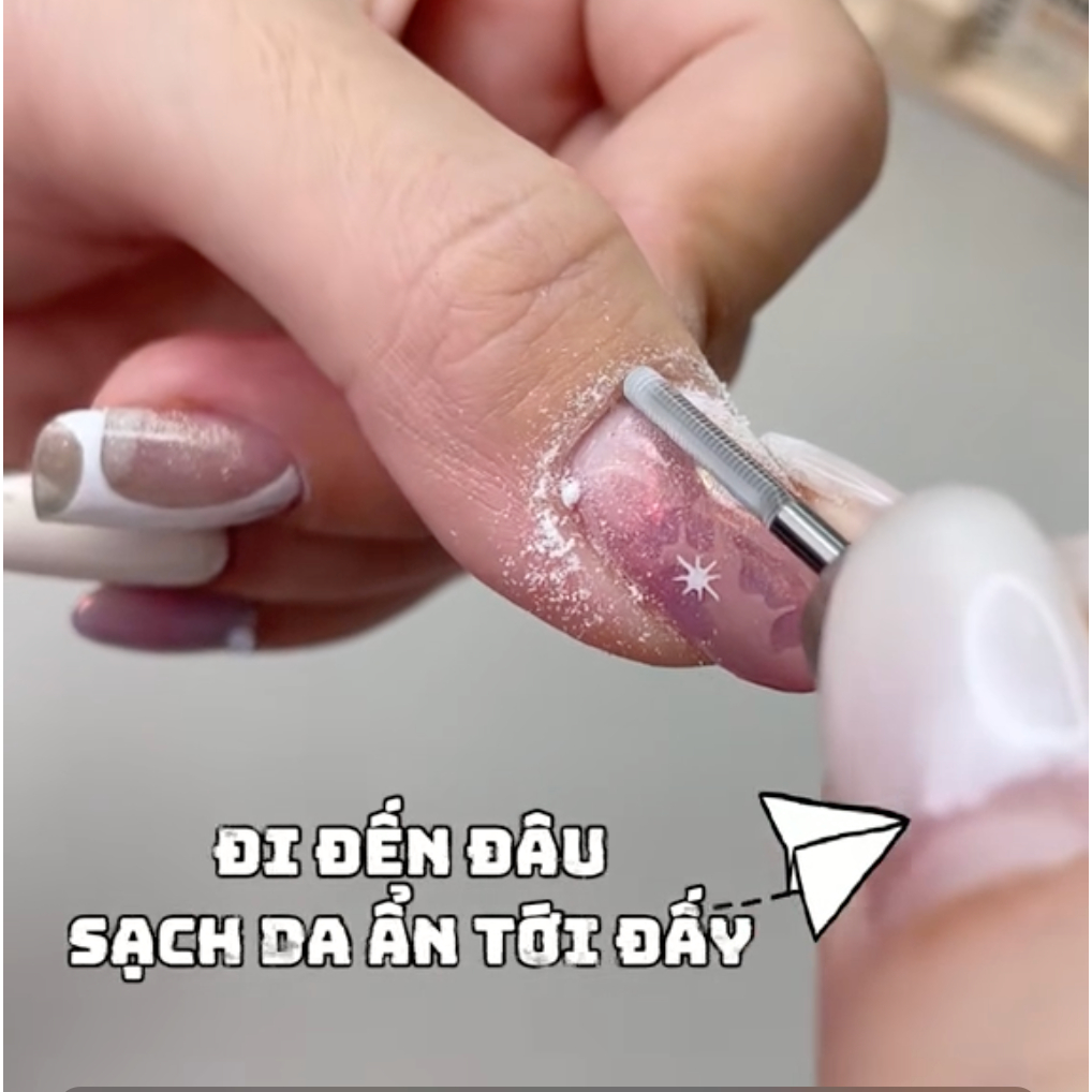 Đầu Mài Trụ 3in1 Angelica - Chất Liệu VONFRAM Cao Cấp