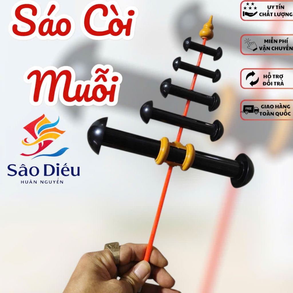 sáo diều còi vắt d17-d21 siêu nhẹ siêu bền kêu cực gắt