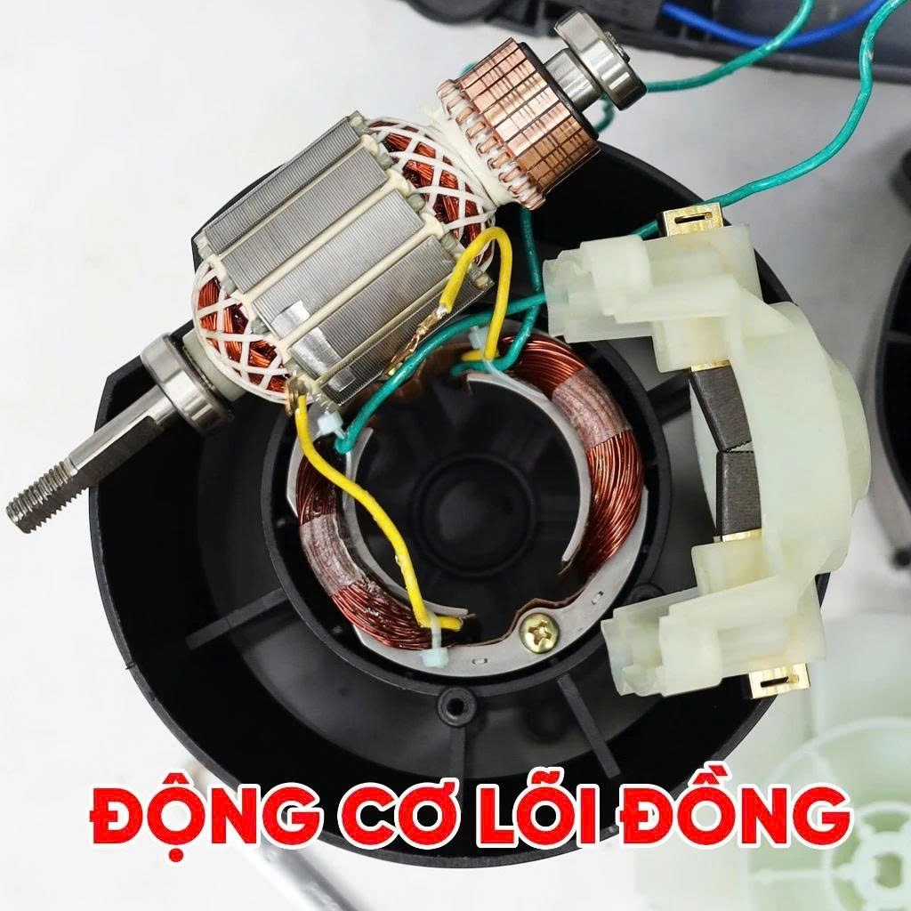 Máy Thổi Bụi, Lá Điện Cỡ Lớn WORKFIX WF-ELB3800W, Công Suất Lớn 3800w, 6 Cấp Tốc Độ, Motor Dây Đồng