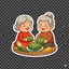 Set Sticker Tết 2026 Bính Ngọ Chống Nước Trang Trí Bao Lì Xì Thiệp Tết