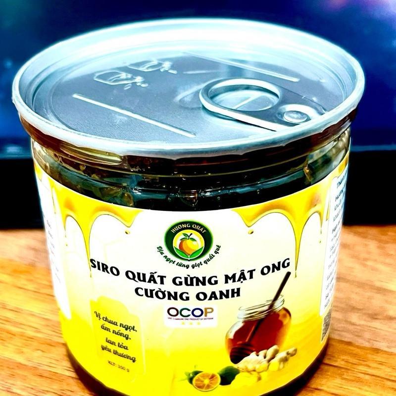 Siro Quất Gừng Mật Ong Thủ Công Đậm Đà Với Quất Tươi VietGap & Gừng Cay Nồng Ocop 3 Sao