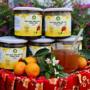 Siro Quất Gừng Mật Ong Thủ Công Đậm Đà Với Quất Tươi VietGap & Gừng Cay Nồng Ocop 3 Sao