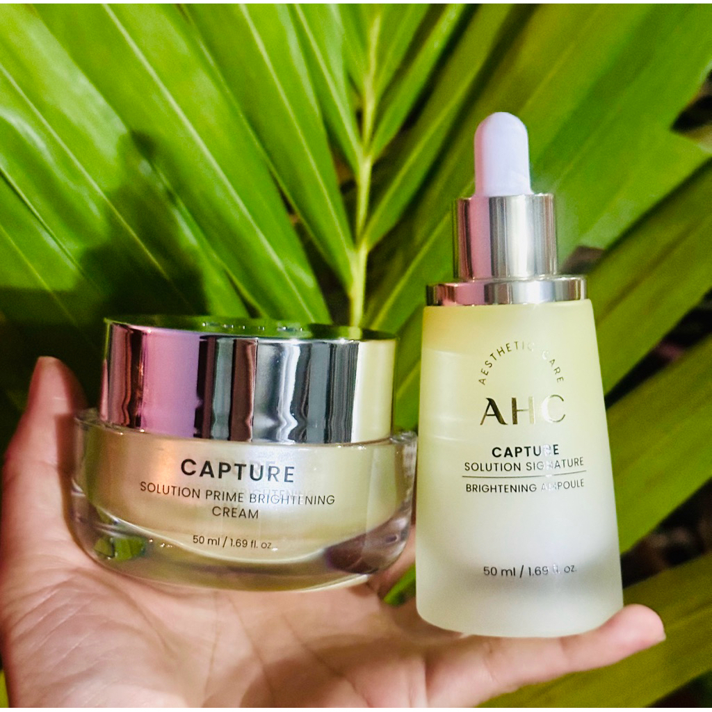 Bộ AHC Capture Solution Signature Brightening Ampoule 50ml (bill Hàn ...