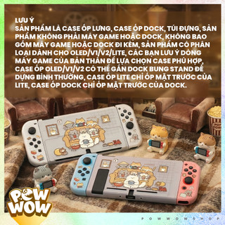 OLED/V1/V2 Case Ốp Máy & Ốp Dock Nintendo Switch Gia Đình Mèo Cute Cats Family Cute Đáng Yêu