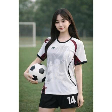 Bộ quần áo bóng đá NaSu trắng in tên số theo yêu cầu-Áo bóng đá,đồ đá banh chất liệu thun, mè
