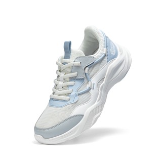 Giày Thể Thao sneaker quai si Bé gái BSG009000XDL – màu xanh dương lợt - size 30 đến 34