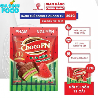 BÁNH phủ socola Choco PN Dưa Hấu 204gr