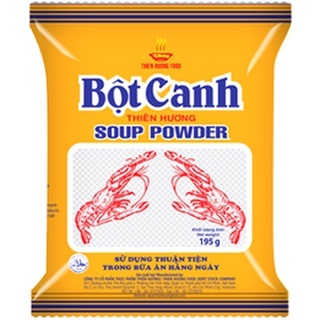 Thùng 50 gói Bột canh cao cấp Thiên Hương 195gr x 50 gói