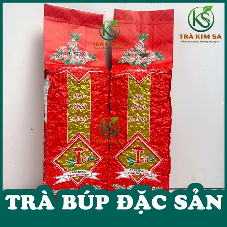Trà Búp Thái Nguyên 1 tôm 2 lá non Đặc sản Túi 500g đỏ - Trà Hữu Cơ - Trà Xanh Thái Nguyên - Trà Bắc