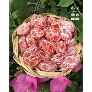 Ô mai xí muội hồng đào sấy khô,chua chua ngọt ngọt,chứa nhiều chất dinh dưỡng,không chất bảo quản.