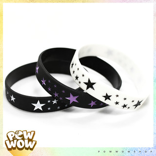 Vòng Tay Cao Su Thể Thao Star Hope Ngôi Sao Hy Vọng Phong Cách Unisex (Đường Kính 6.4cm)