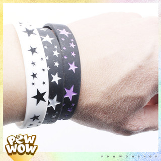 Vòng Tay Cao Su Thể Thao Star Hope Ngôi Sao Hy Vọng Phong Cách Unisex (Đường Kính 6.4cm)
