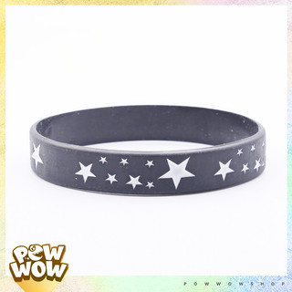 Vòng Tay Cao Su Thể Thao Star Hope Ngôi Sao Hy Vọng Phong Cách Unisex (Đường Kính 6.4cm)