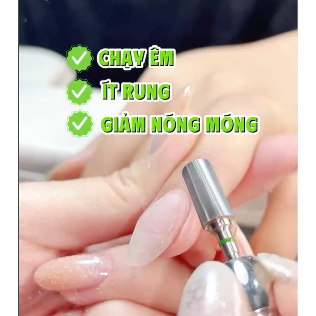 Đầu Mài Kim Cương H1plus-C Angelica - Phá Bột Tháo Gel Chất Liệu VONFRAM Cao Cấp