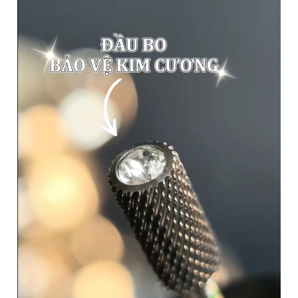 Đầu Mài Kim Cương H1plus-C Angelica - Phá Bột Tháo Gel Chất Liệu VONFRAM Cao Cấp