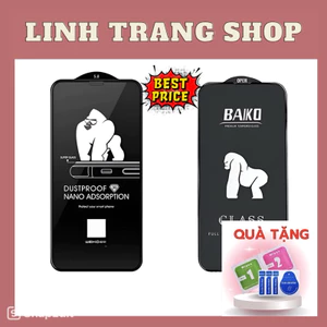 Kính Cường Lực iPhone Trong Suốt Full Màn Viền Đen 17,16,15,14,13..