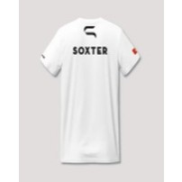 [Chính Hãng] Áo Phông Thể Thao Thi Đấu Soxter Đen Trắng Polyester Thoáng Mát Thấm Hút Mồ Hôi